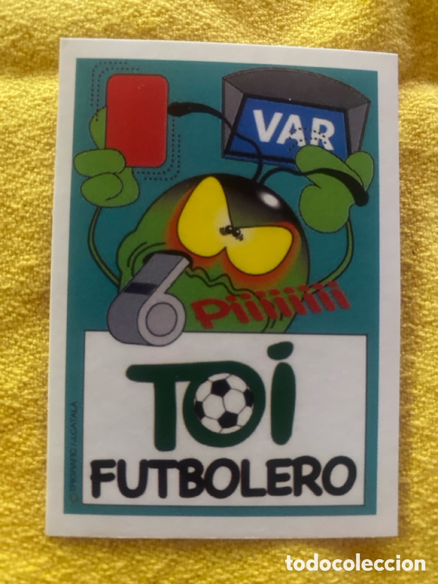 Coleccionismo cromos antiguos: Cromo Toi futbolero coleccion