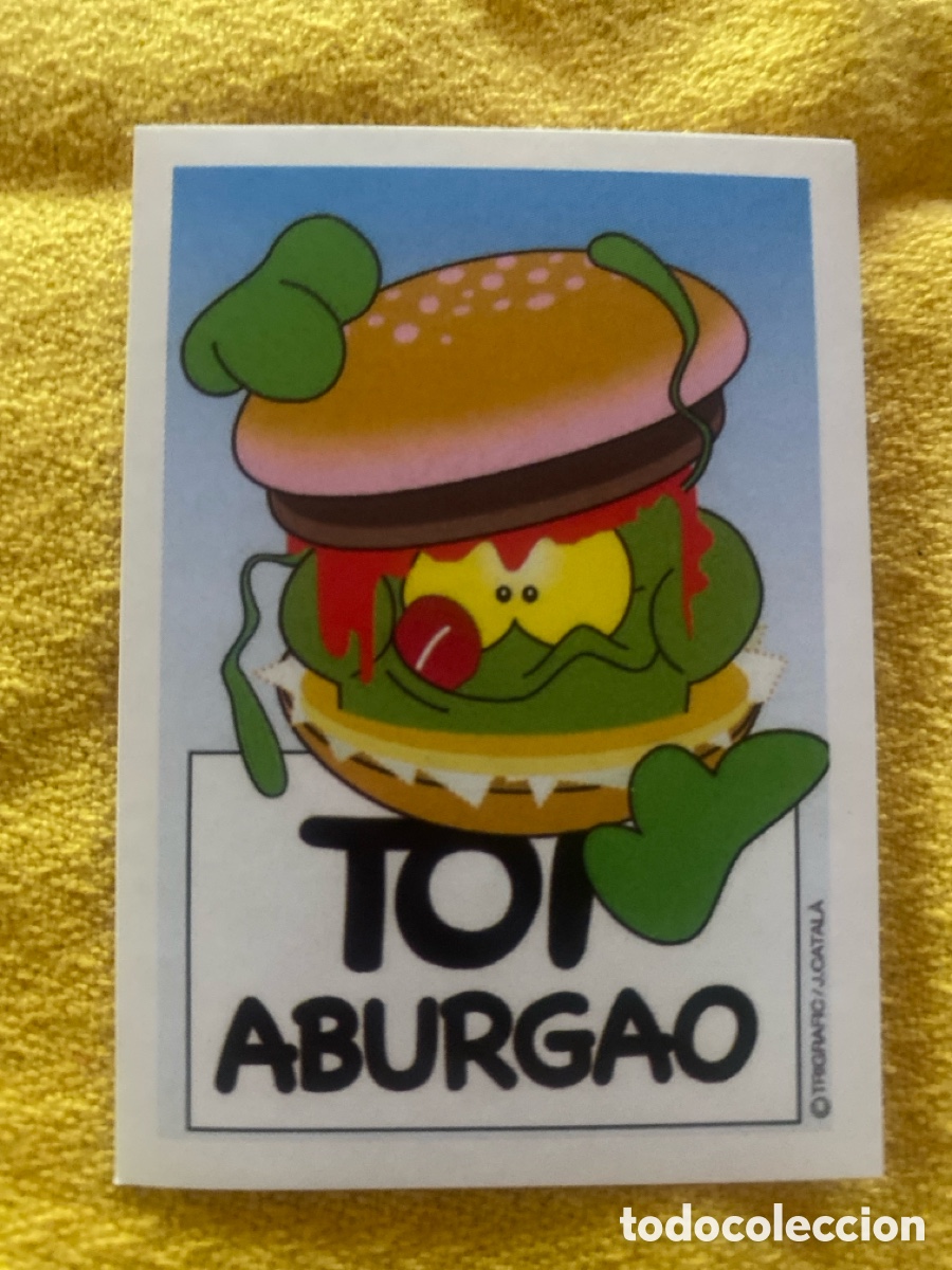 Coleccionismo cromos antiguos: Cromo Toi aburgao coleccion