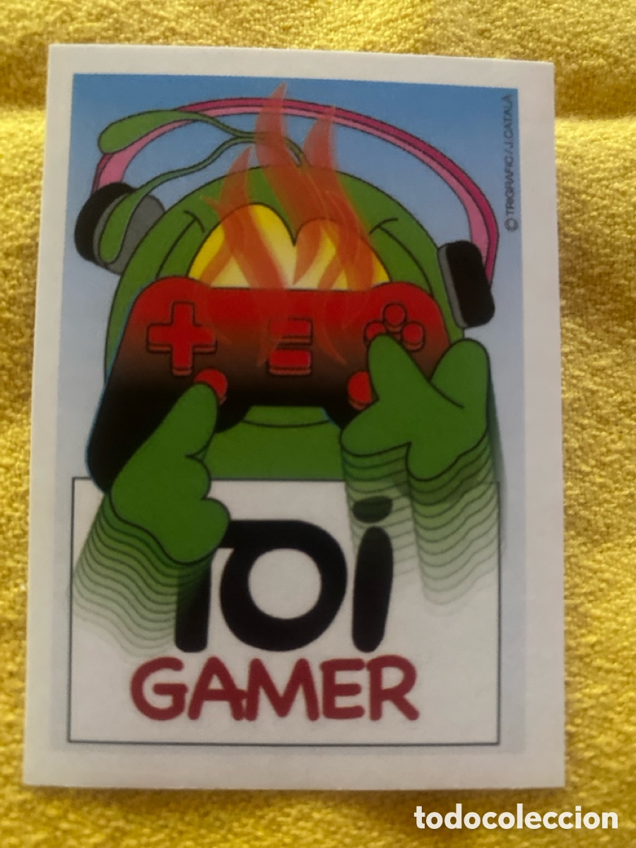 Coleccionismo cromos antiguos: Cromo coleccion Toi Gamer