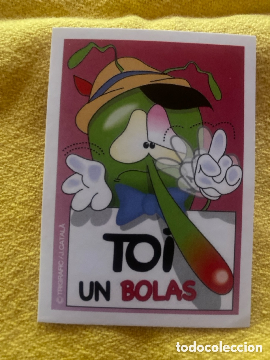 Coleccionismo cromos antiguos: Cromo coleccion Toi un Bolas