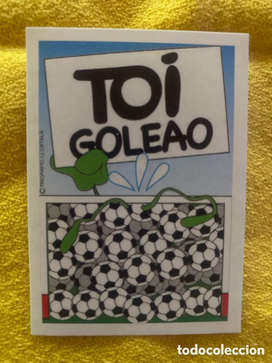 Coleccionismo cromos antiguos: Cromo coleccion Toi Goleao