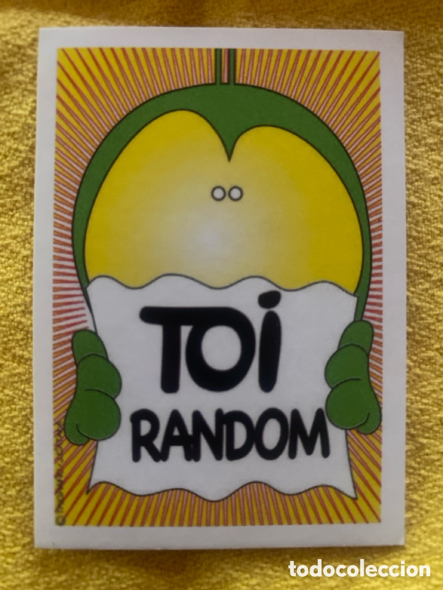 Coleccionismo cromos antiguos: Cromo coleccion Toi Random