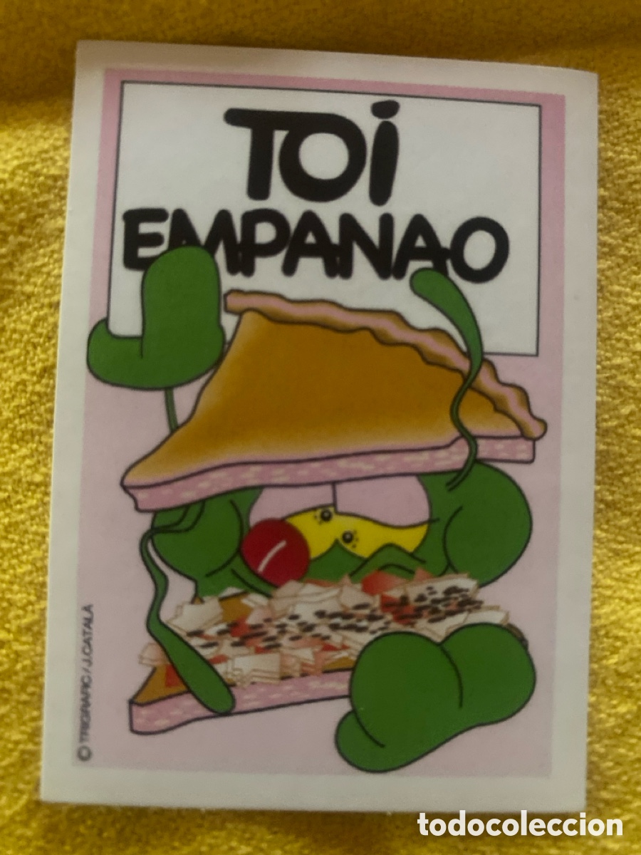 Coleccionismo cromos antiguos: Cromo coleccion Toi Empanao