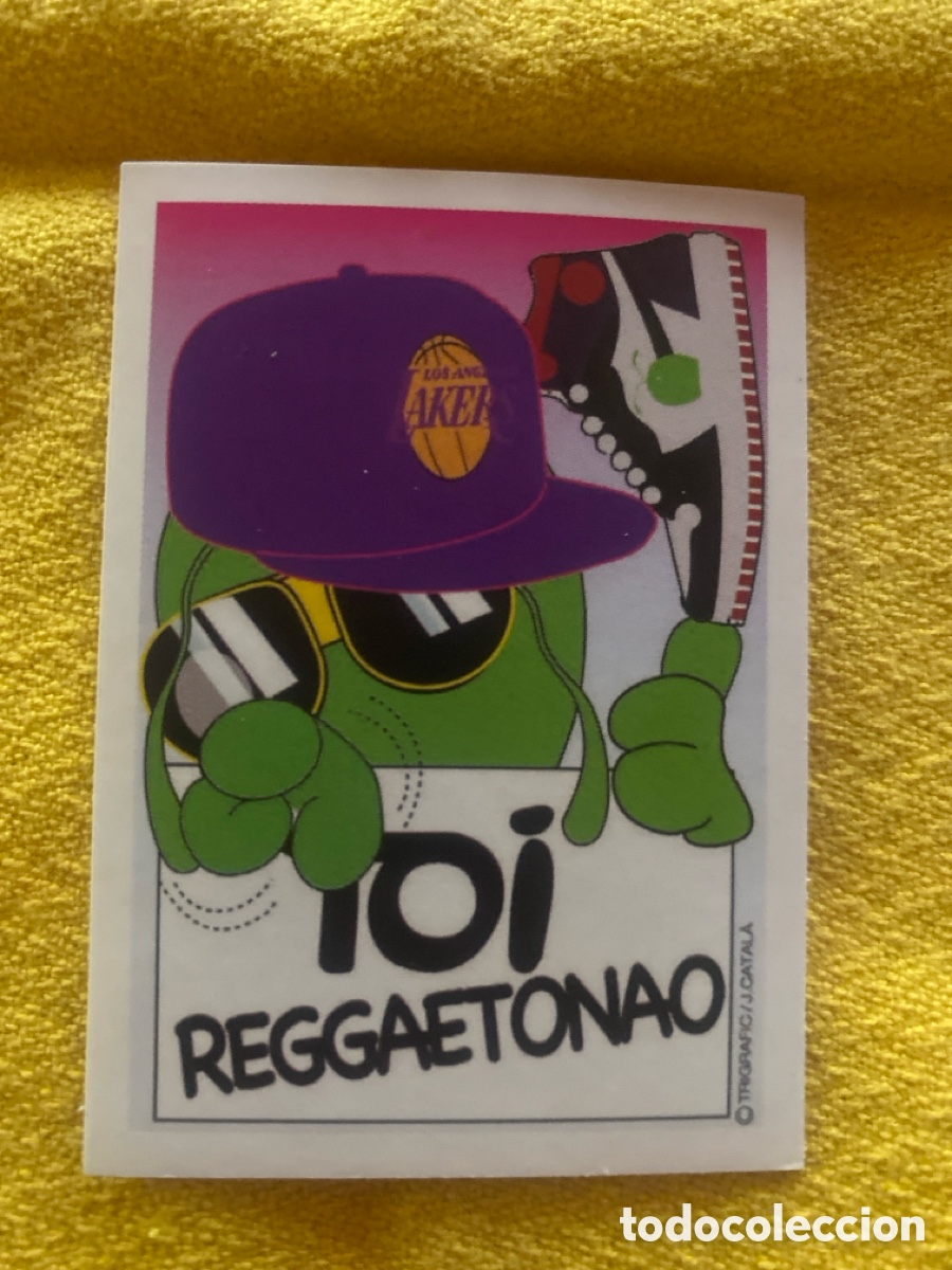 Coleccionismo cromos antiguos: Cromo Toi Reggaetonao