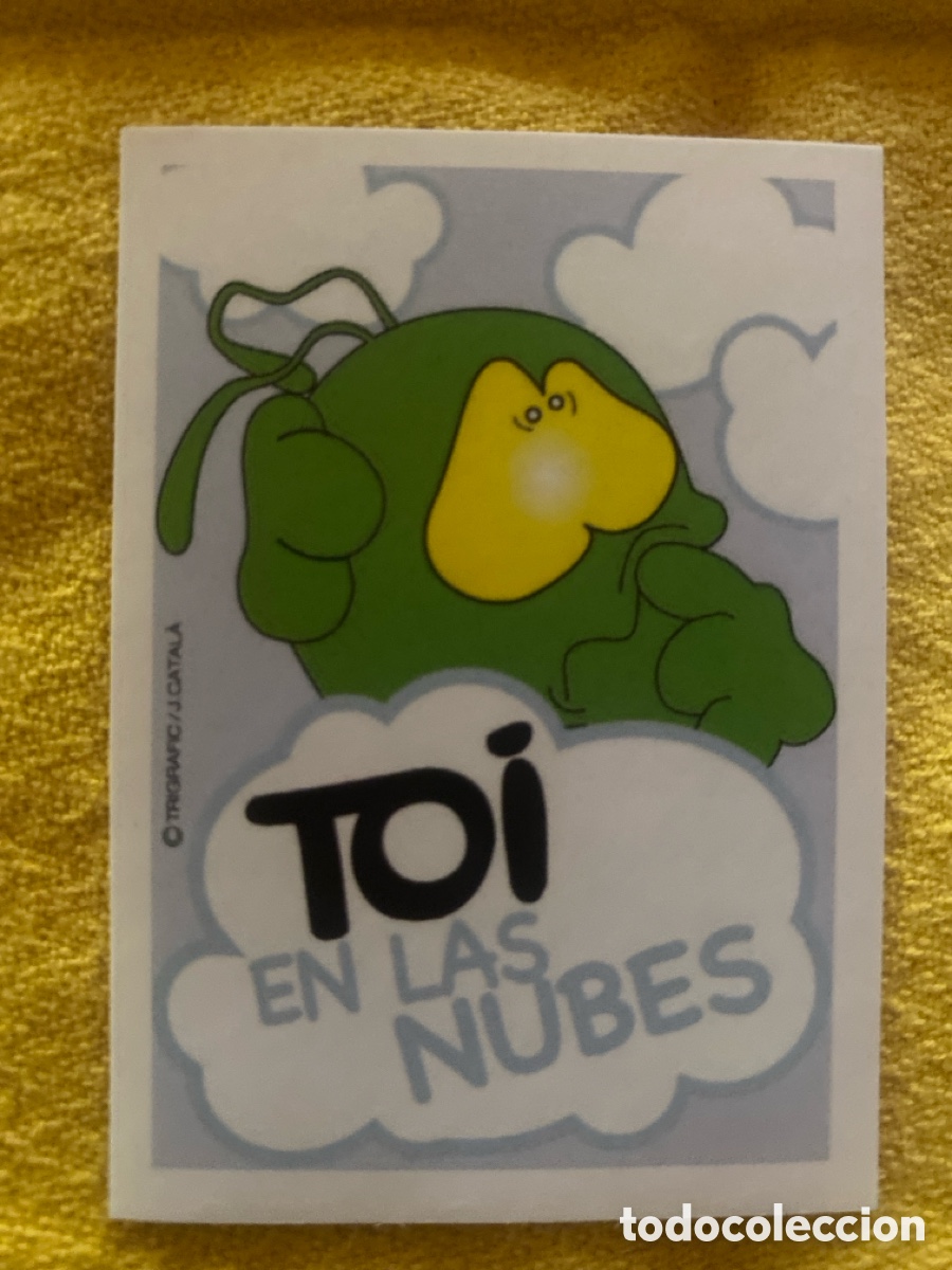 Coleccionismo cromos antiguos: Cromo Toi en Las Nubes
