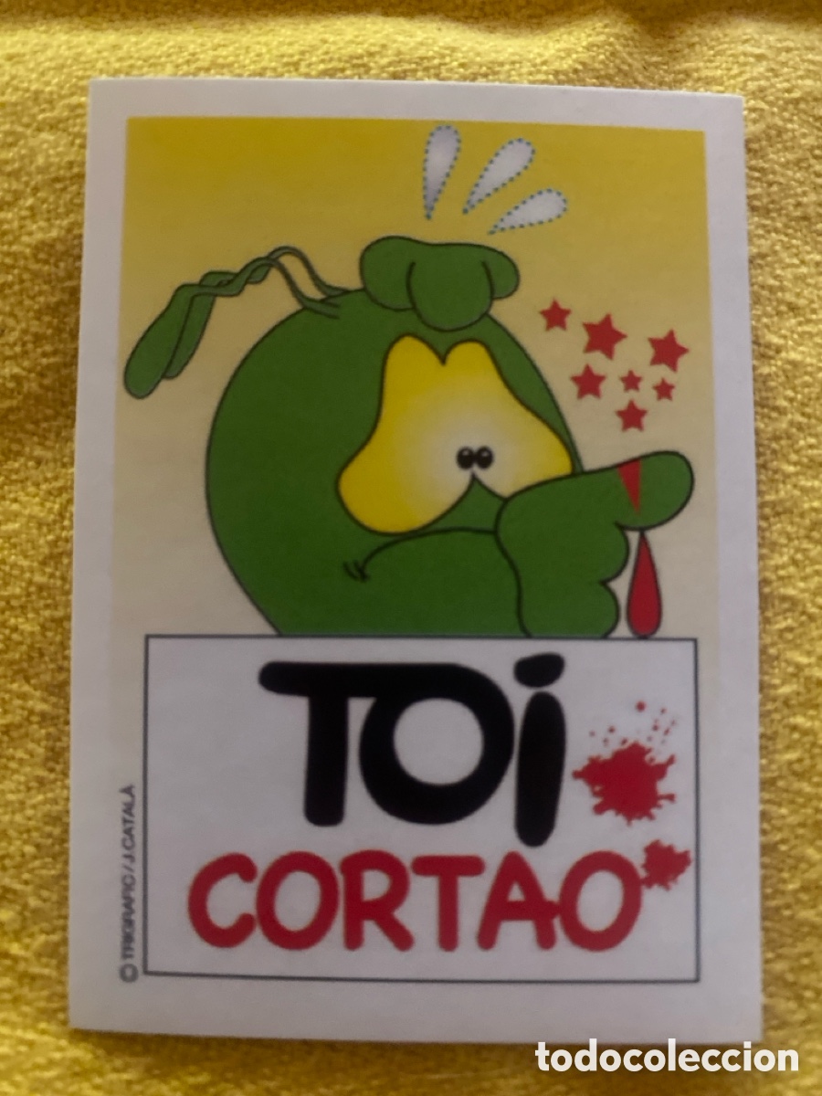 Coleccionismo cromos antiguos: Cromo coleccion Toi Cortao
