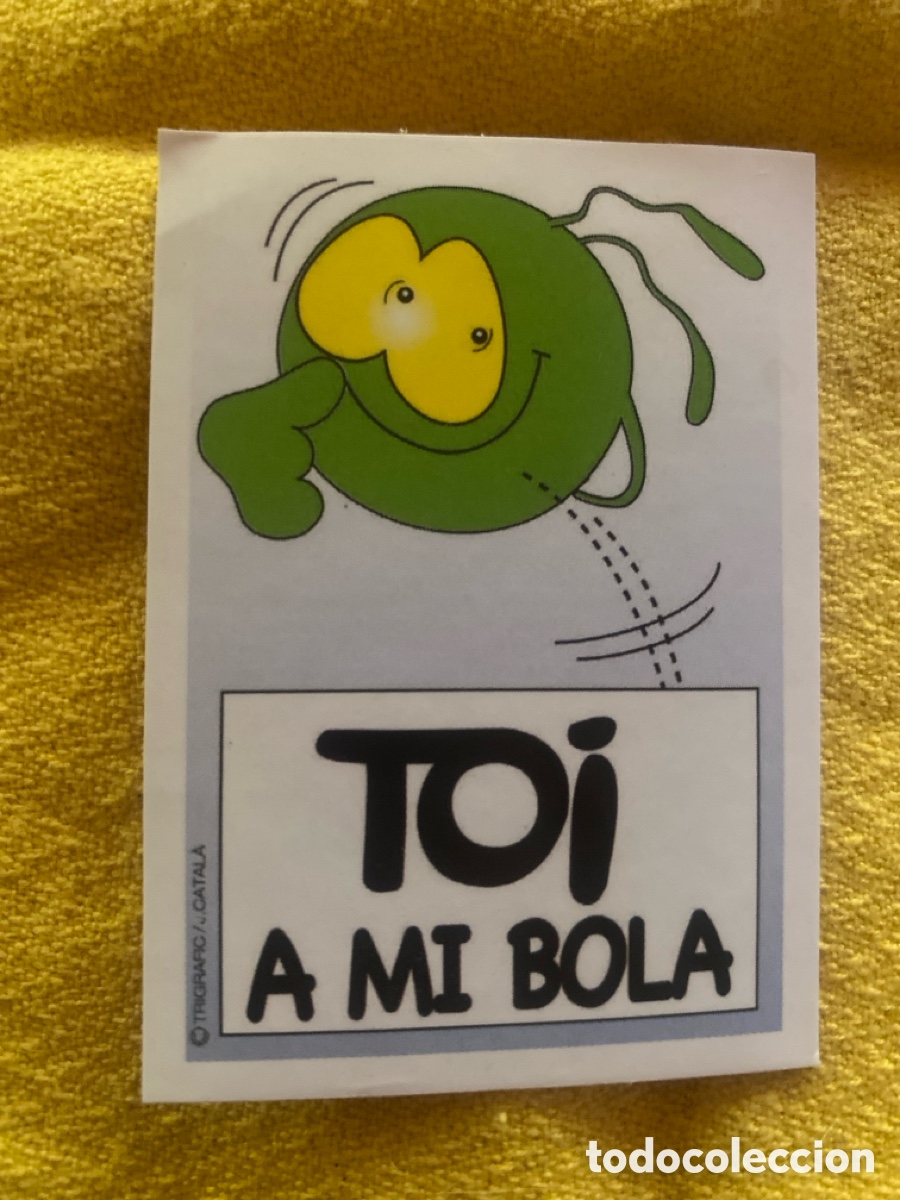 Coleccionismo cromos antiguos: Cromo Toi a mi Bola coleccion
