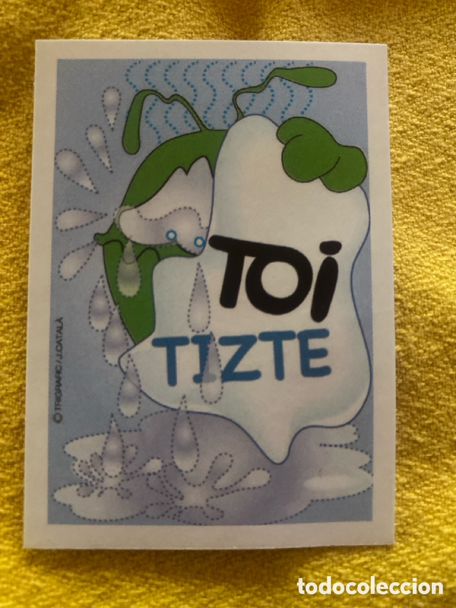 Coleccionismo cromos antiguos: Cromo coleccion Toi Tizte