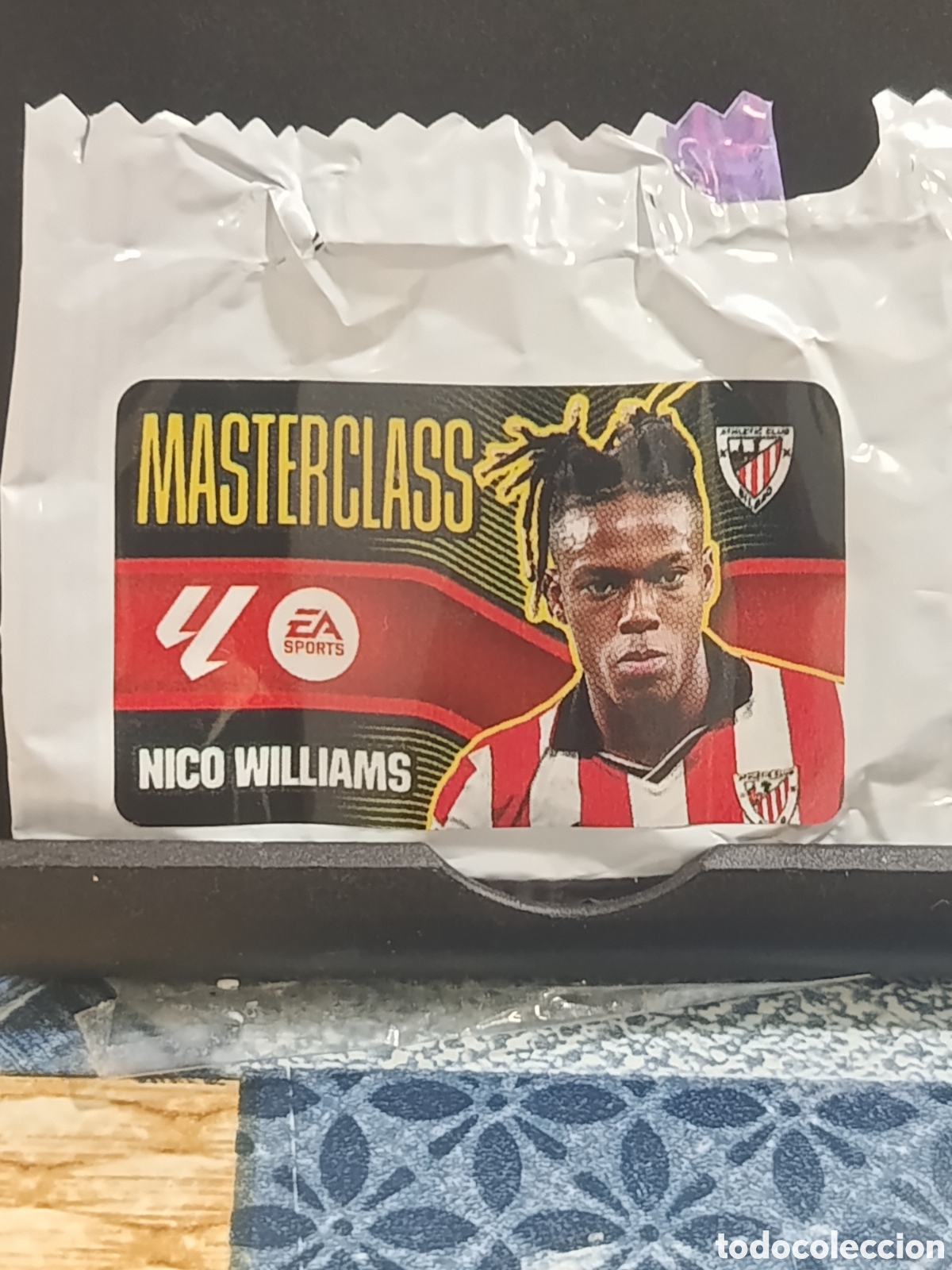 Collectionnisme Cartes &agrave; collectionner anciennes: NICO WILLIAMS ATHLETIC CLUB BILBAO MASTERCLASS CROMO CHICLE LIGA ESTE 26 27 2026 2027 PANINI