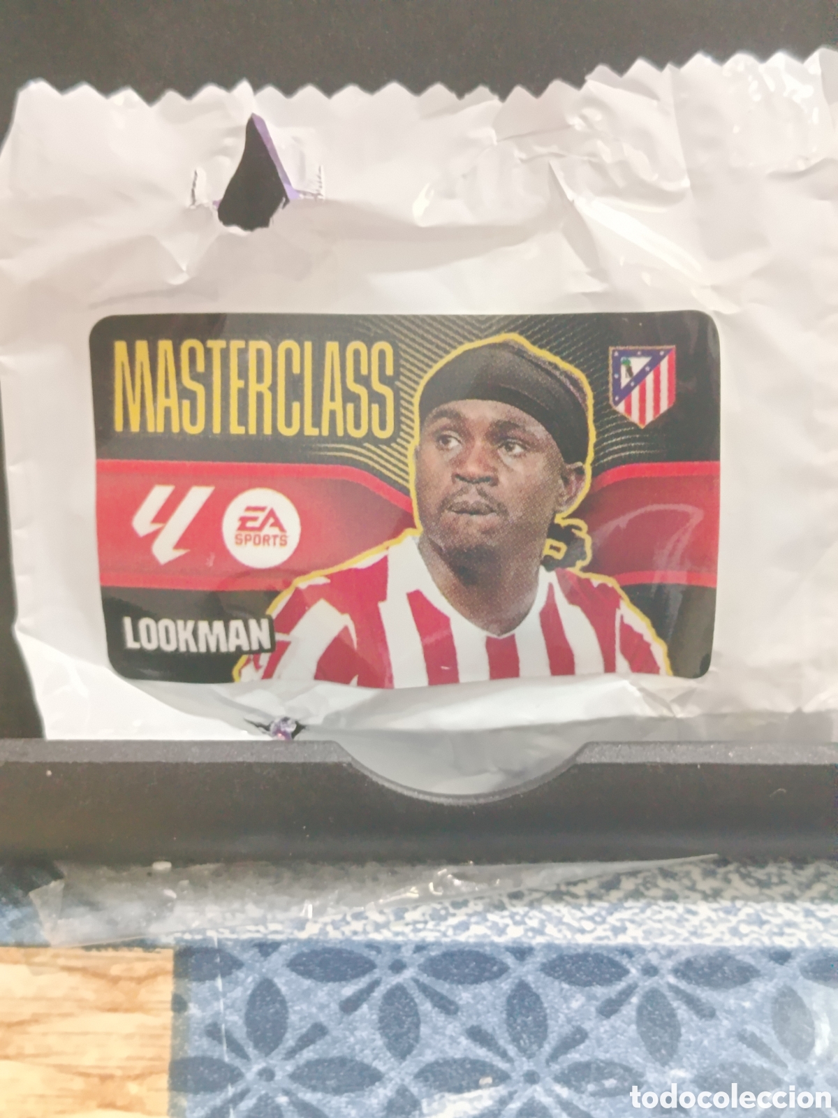 Collectionnisme Cartes &agrave; collectionner anciennes: LOOKMAN ATLETICO DE MADRID MASTERCLASS CROMO CHICLE LIGA ESTE 26 27 2026 2027 PANINI