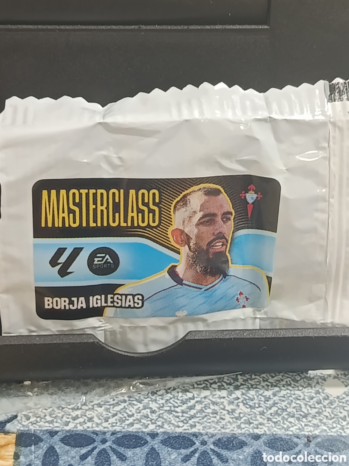 Collectionnisme Cartes &agrave; collectionner anciennes: BORJA IGLESIAS CELTA MASTERCLASS CROMO CHICLE LIGA ESTE 26 27 2026 2027 PANINI