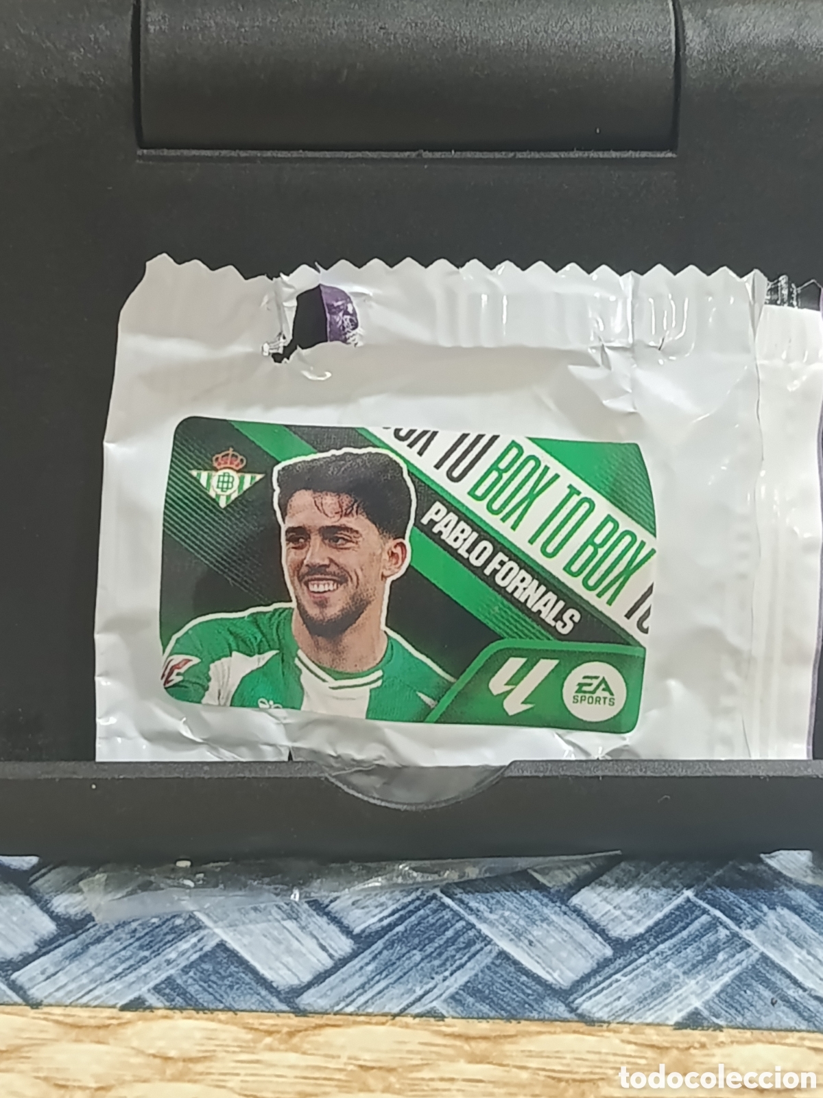 Collectable Antique Stickers: PABLO FORNALS BETIS BOX TO BOX CROMO CHICLE LIGA ESTE 26 27 2026 2027 PANINI