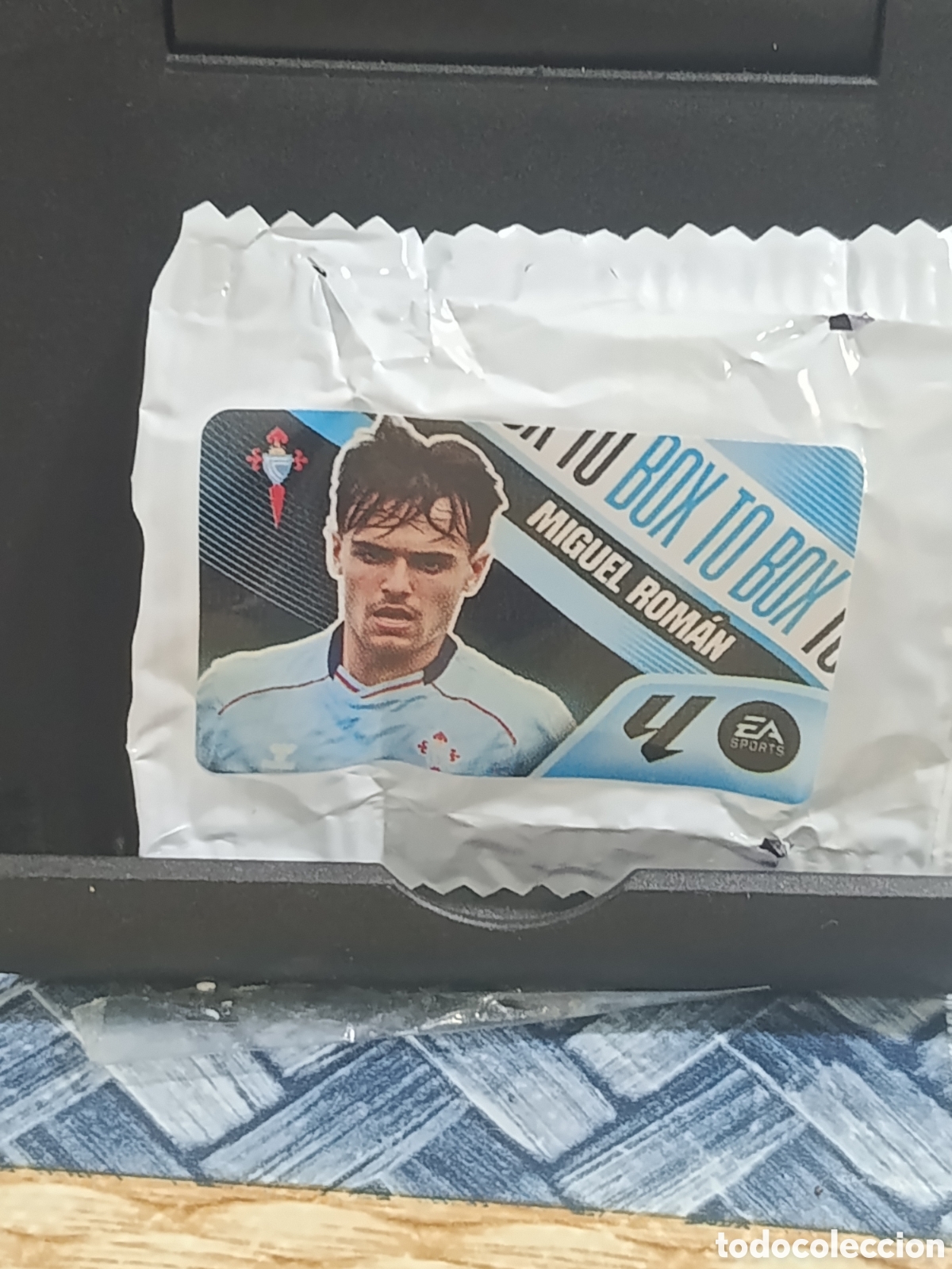 Collectable Antique Stickers: MIGUEL ROMAN CELTA BOX TO BOX CROMO CHICLE LIGA ESTE 26 27 2026 2027 PANINI
