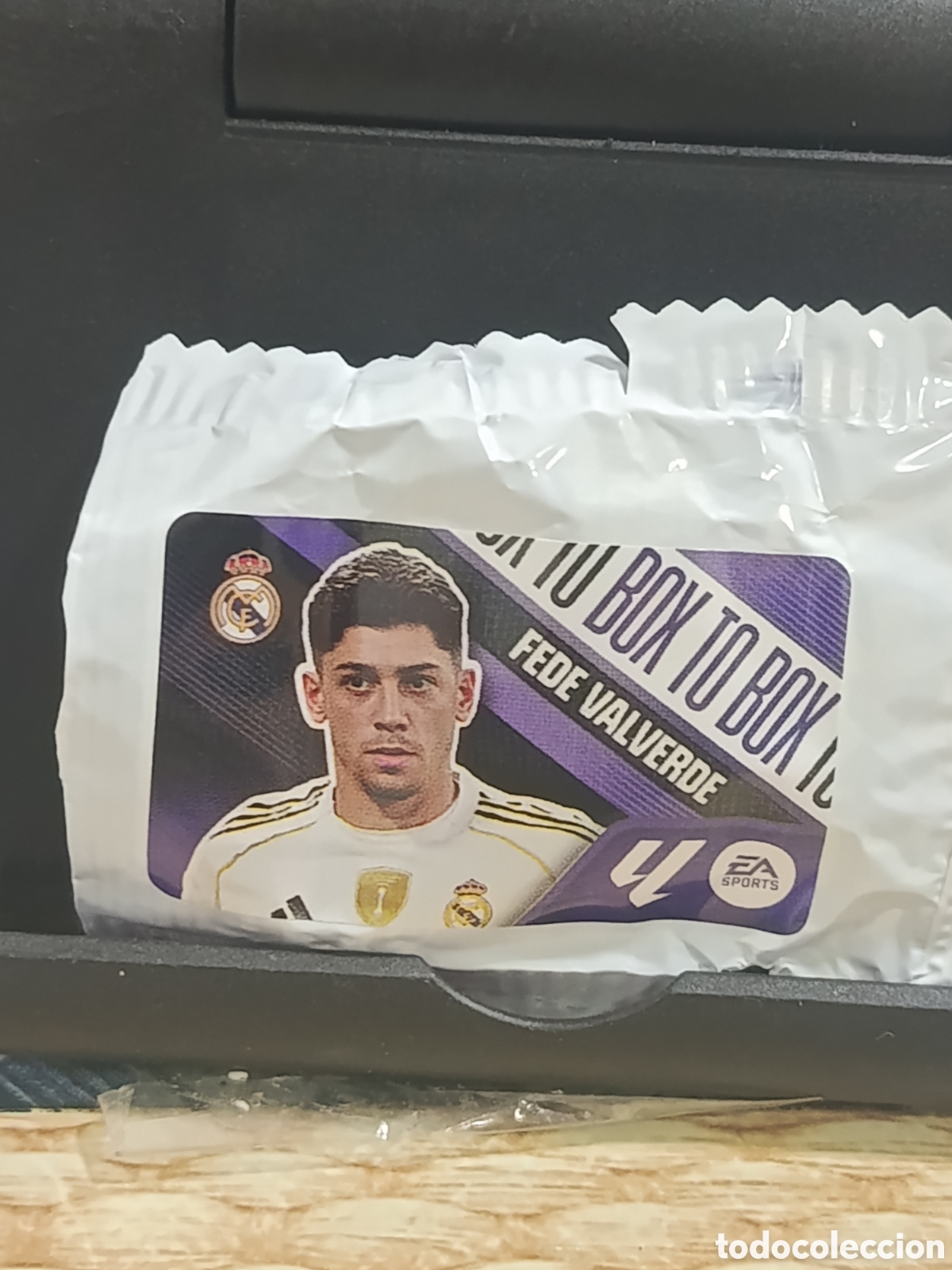 Coleccionismo cromos antiguos: FEDE VALVERDE REAL MADRID BOX TO BOX CROMO CHICLE LIGA ESTE 26 27 2026 2027 PANINI