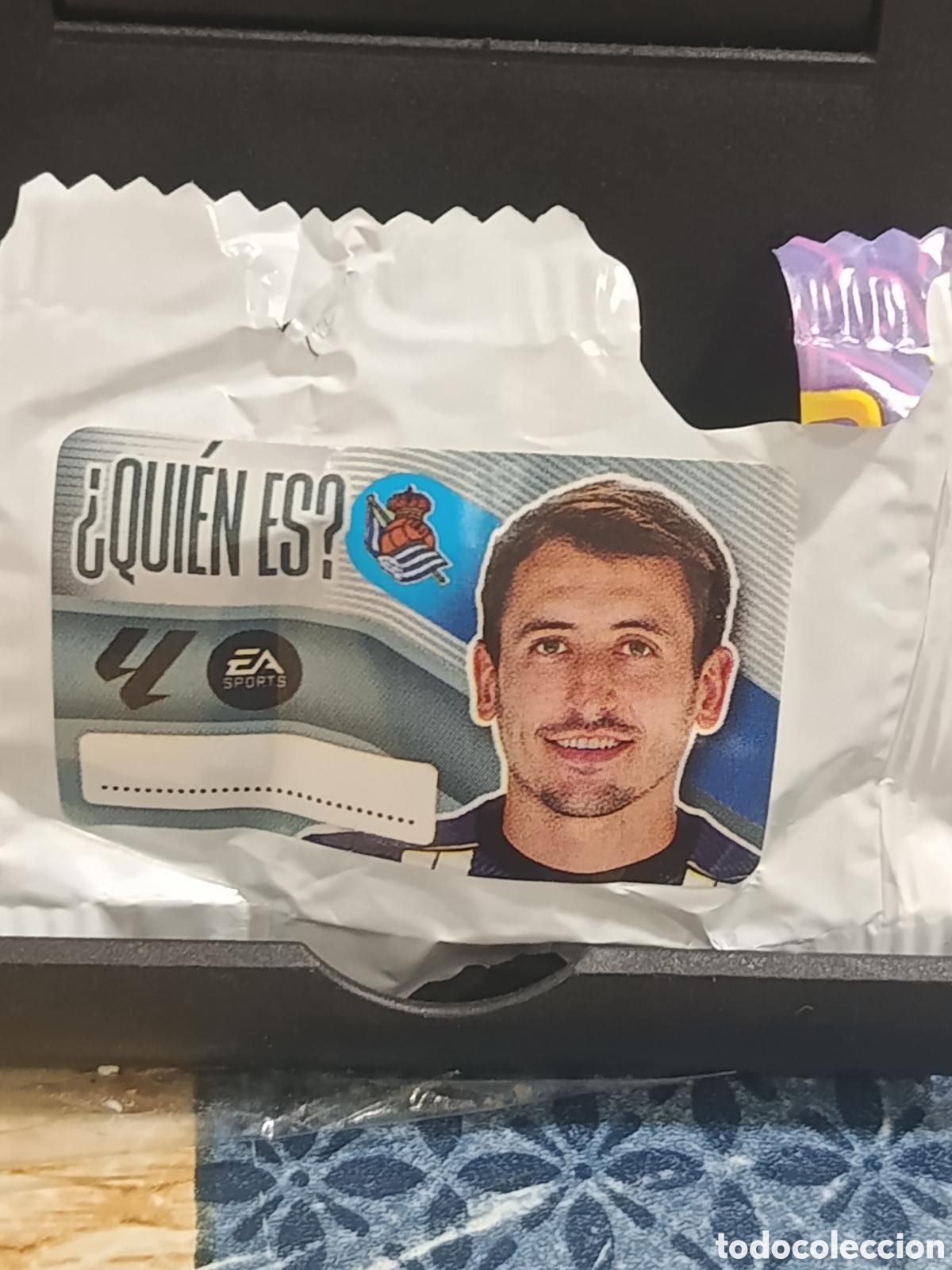 Coleccionismo cromos antiguos: OYARZABAL REAL SOCIEDAD QUIEN ES CROMO CHICLE LIGA ESTE 26 27 2026 2027 PANINI