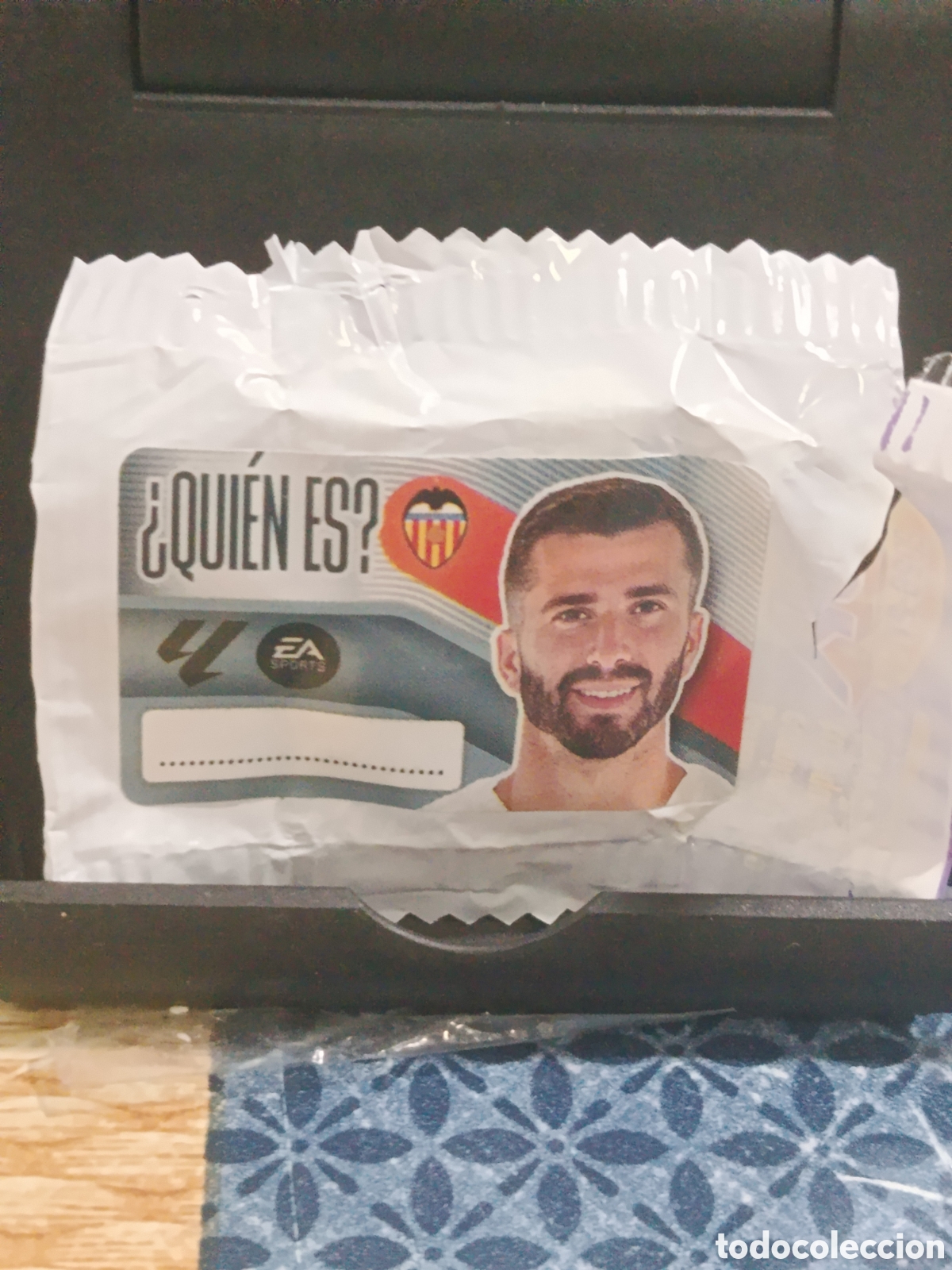 Coleccionismo cromos antiguos: GAYA VALENCIA QUIEN ES CROMO CHICLE LIGA ESTE 26 27 2026 2027 PANINI