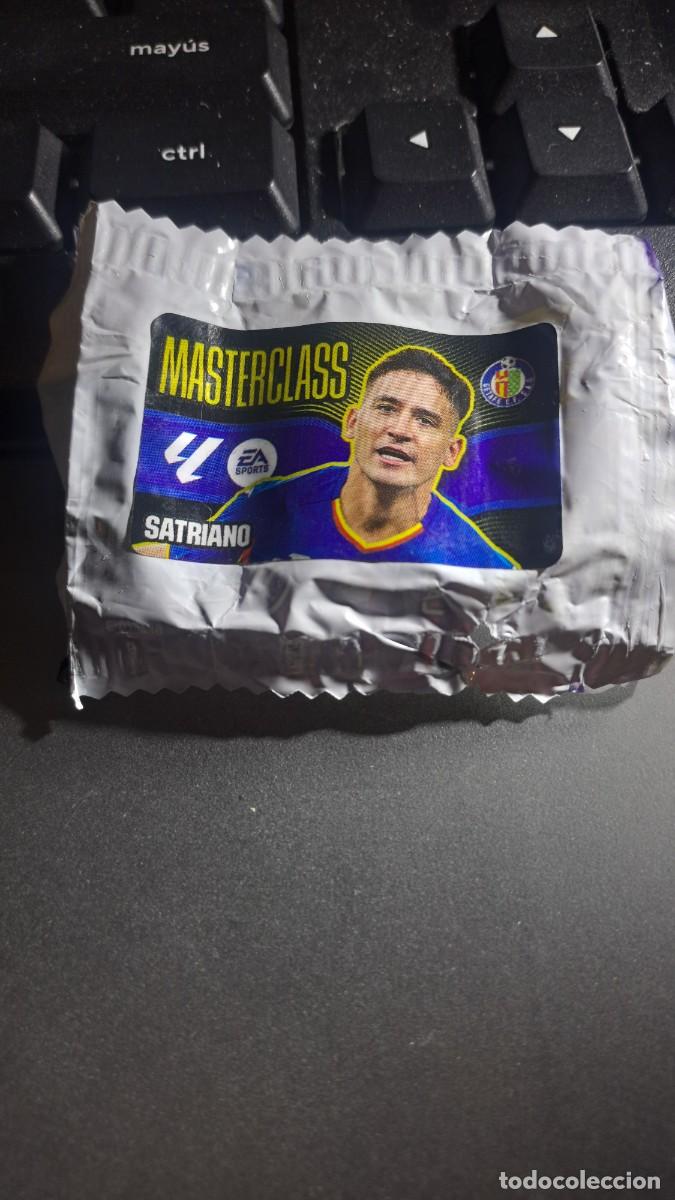 Coleccionismo cromos antiguos: CROMO SATRIANO MASTERCLASS GETAFE CHICLE LIGA 2026 2027 26 27 ESTE PANINI NUNCA PEGADO