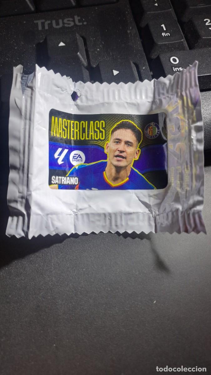 Coleccionismo cromos antiguos: CROMO SATRIANO MASTERCLASS GETAFE CHICLE LIGA 2026 2027 26 27 ESTE PANINI NUNCA PEGADO