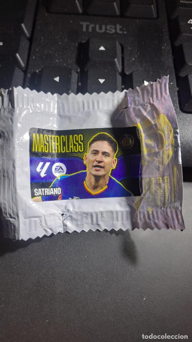 Coleccionismo cromos antiguos: CROMO SATRIANO MASTERCLASS GETAFE CHICLE LIGA 2026 2027 26 27 ESTE PANINI NUNCA PEGADO