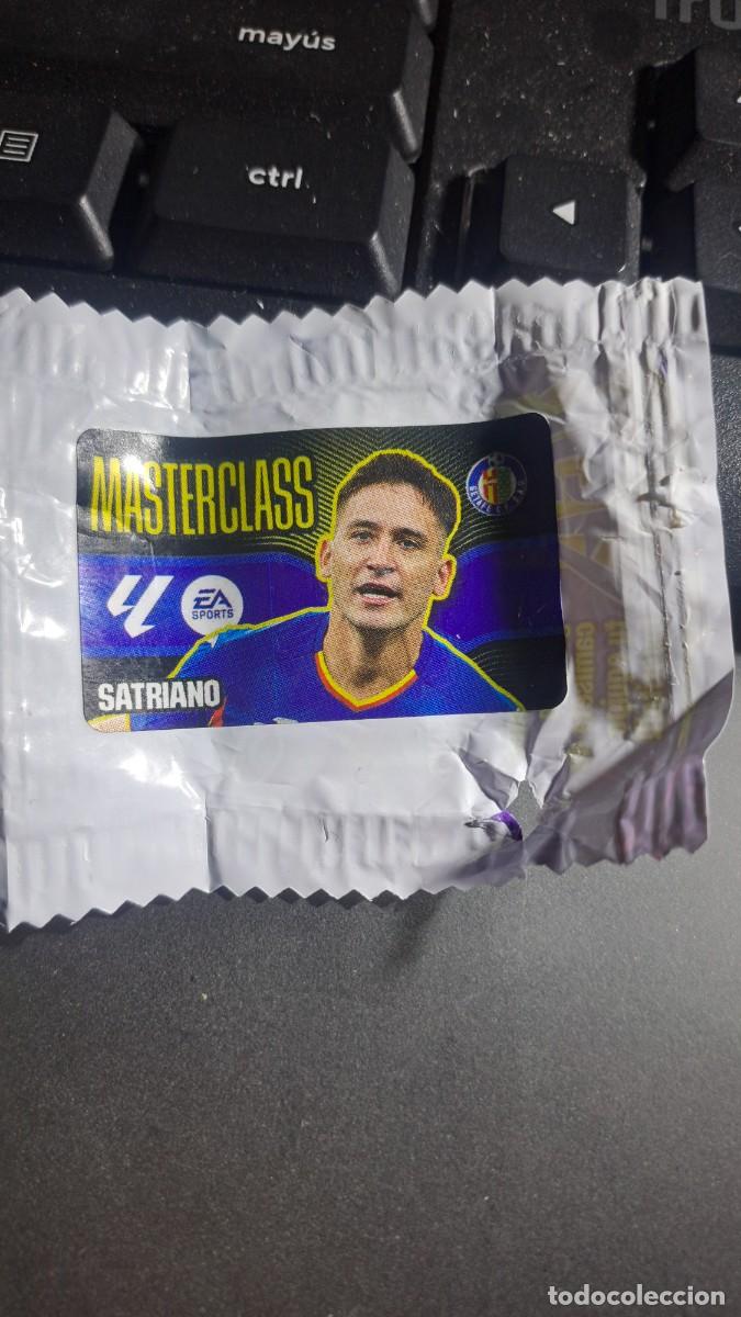 Coleccionismo cromos antiguos: CROMO SATRIANO MASTERCLASS GETAFE CHICLE LIGA 2026 2027 26 27 ESTE PANINI NUNCA PEGADO