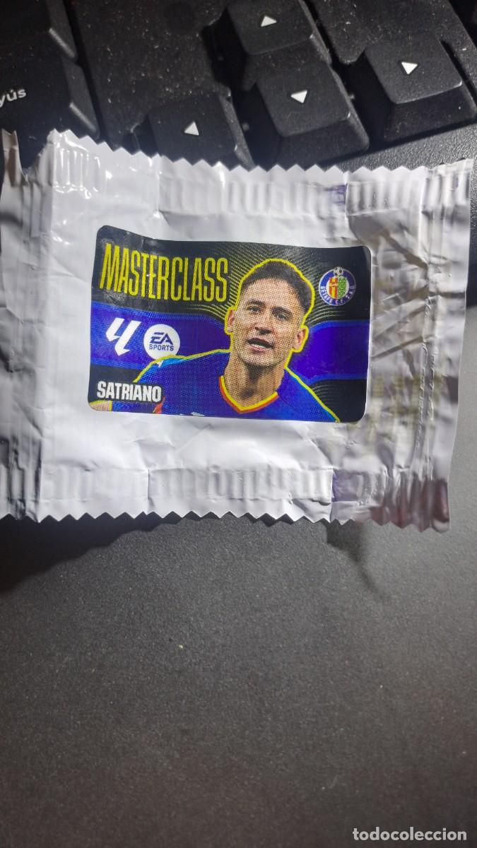 Coleccionismo cromos antiguos: CROMO SATRIANO MASTERCLASS GETAFE CHICLE LIGA 2026 2027 26 27 ESTE PANINI NUNCA PEGADO