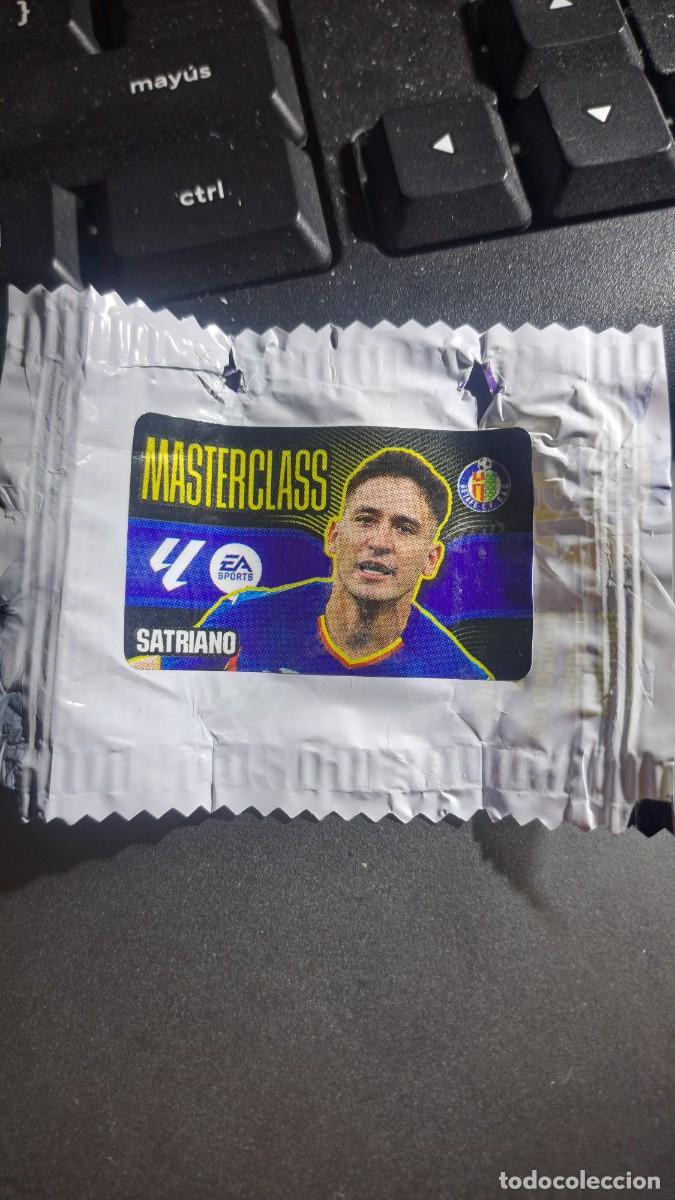 Coleccionismo cromos antiguos: CROMO SATRIANO MASTERCLASS GETAFE CHICLE LIGA 2026 2027 26 27 ESTE PANINI NUNCA PEGADO