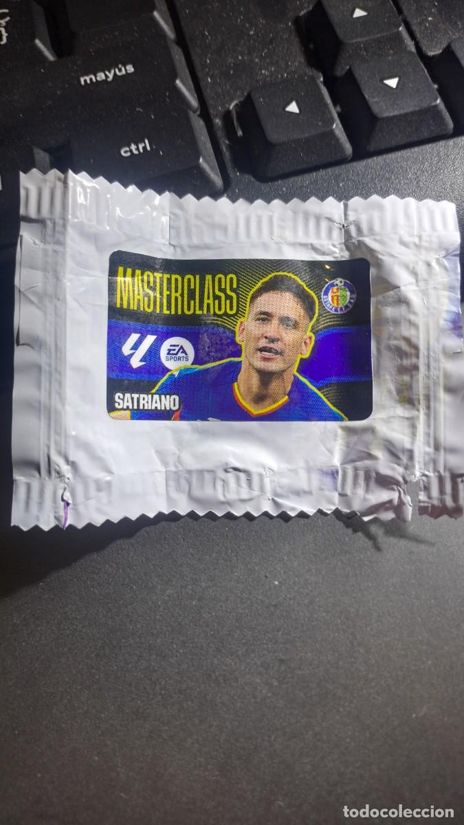 Coleccionismo cromos antiguos: CROMO SATRIANO MASTERCLASS GETAFE CHICLE LIGA 2026 2027 26 27 ESTE PANINI NUNCA PEGADO