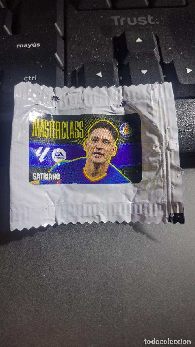 Coleccionismo cromos antiguos: CROMO SATRIANO MASTERCLASS GETAFE CHICLE LIGA 2026 2027 26 27 ESTE PANINI NUNCA PEGADO