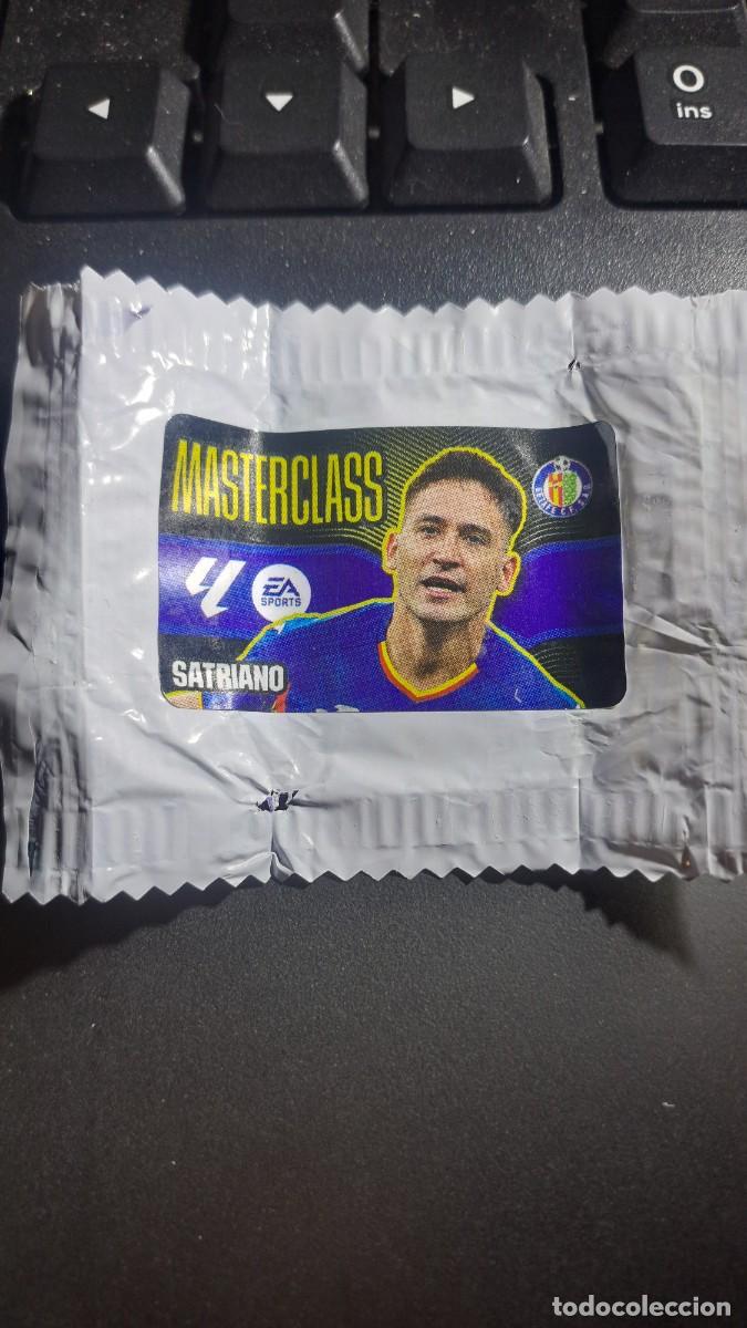 Coleccionismo cromos antiguos: CROMO SATRIANO MASTERCLASS GETAFE CHICLE LIGA 2026 2027 26 27 ESTE PANINI NUNCA PEGADO