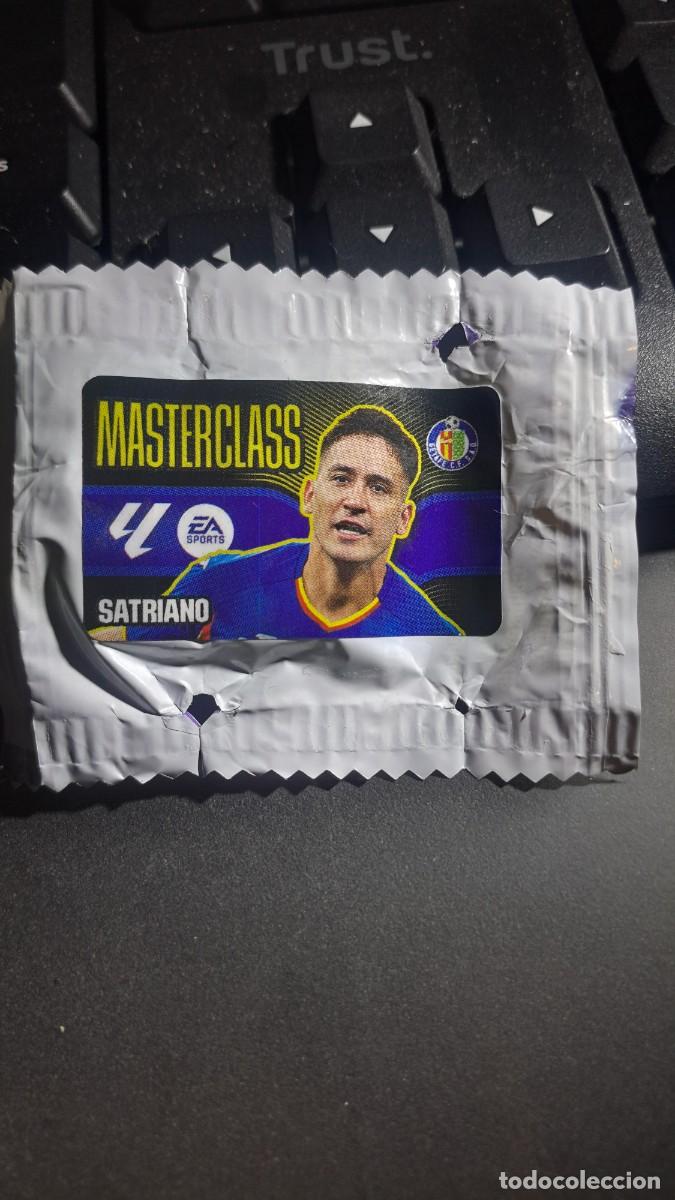 Coleccionismo cromos antiguos: CROMO SATRIANO MASTERCLASS GETAFE CHICLE LIGA 2026 2027 26 27 ESTE PANINI NUNCA PEGADO
