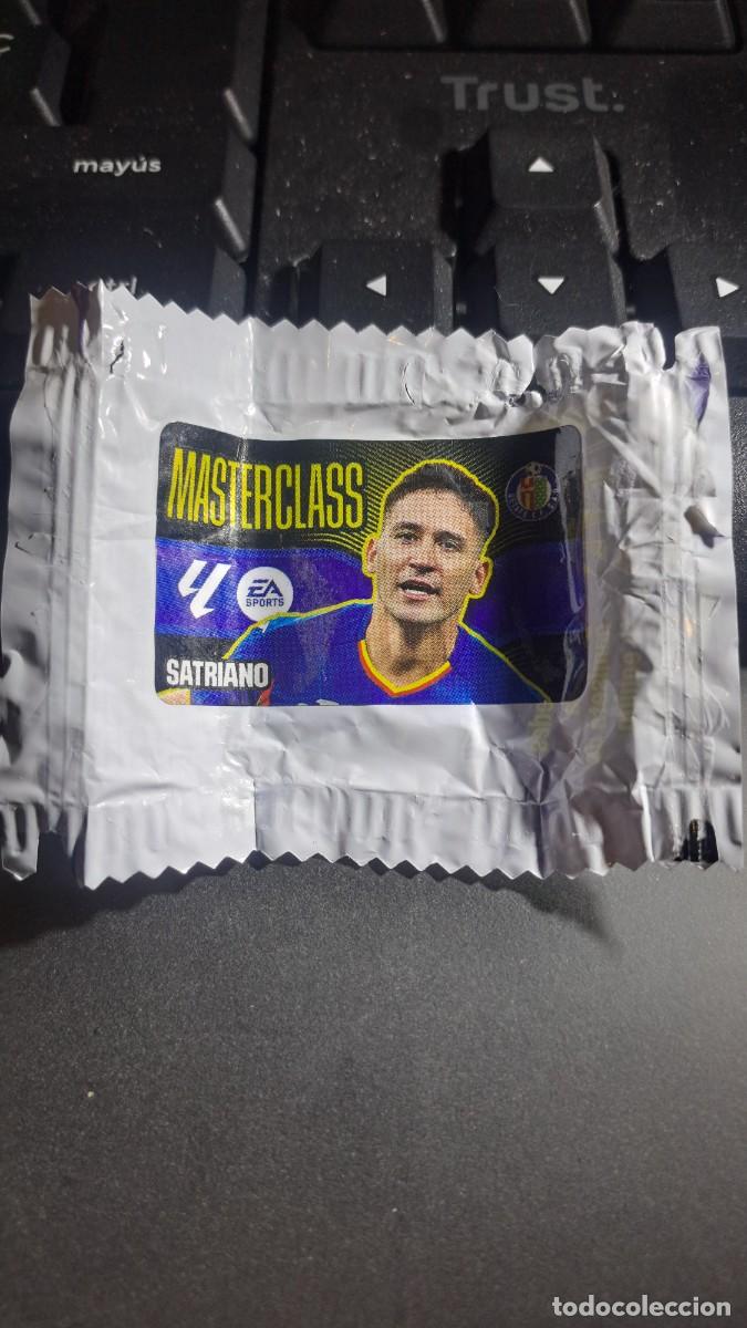 Coleccionismo cromos antiguos: CROMO SATRIANO MASTERCLASS GETAFE CHICLE LIGA 2026 2027 26 27 ESTE PANINI NUNCA PEGADO