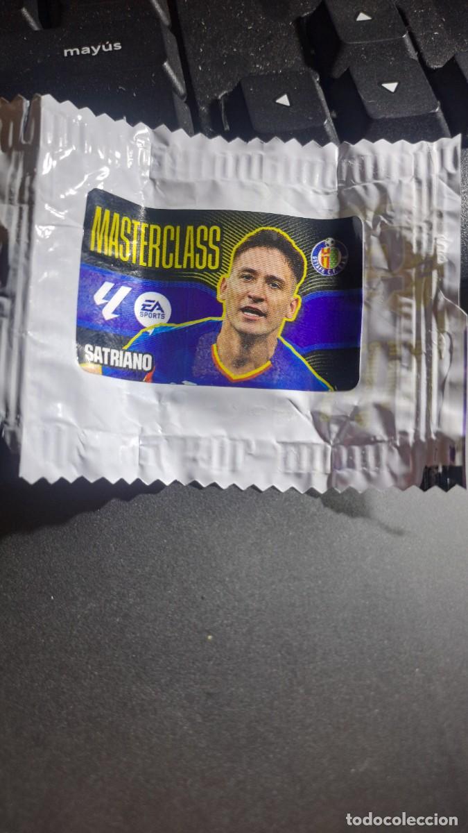 Coleccionismo cromos antiguos: CROMO SATRIANO MASTERCLASS GETAFE CHICLE LIGA 2026 2027 26 27 ESTE PANINI NUNCA PEGADO