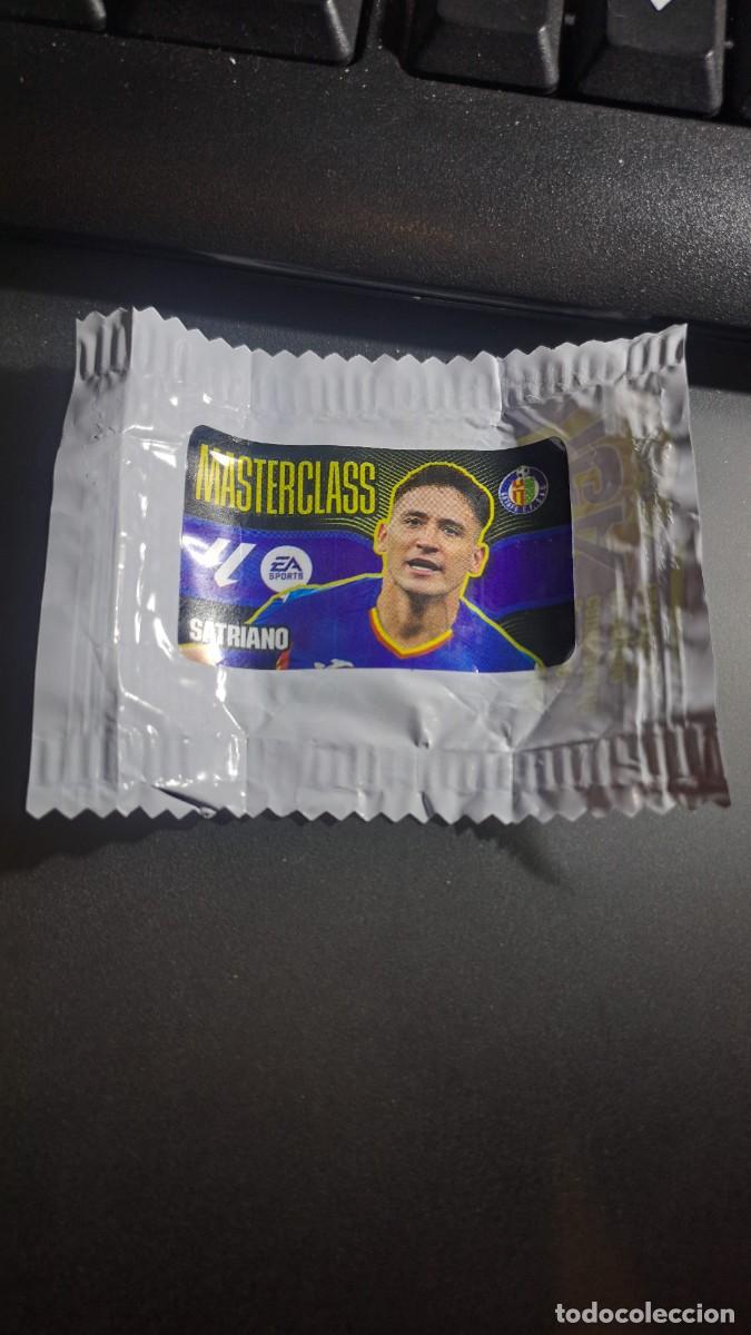 Coleccionismo cromos antiguos: CROMO SATRIANO MASTERCLASS GETAFE CHICLE LIGA 2026 2027 26 27 ESTE PANINI NUNCA PEGADO