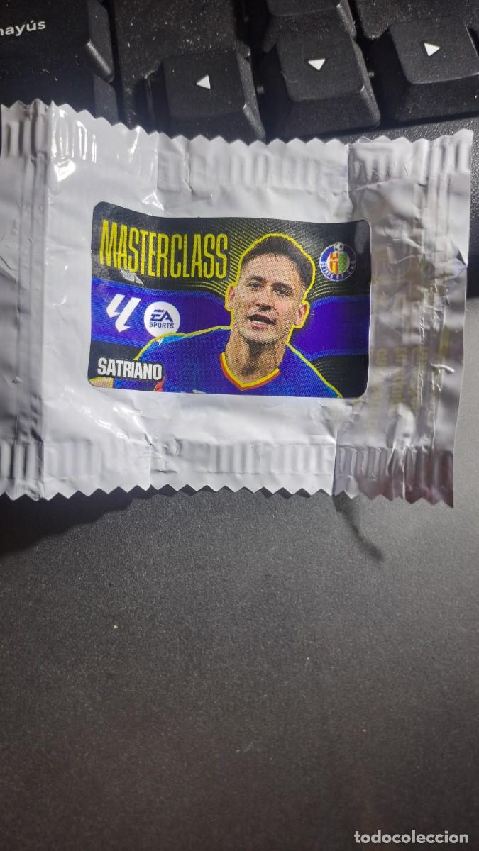 Coleccionismo cromos antiguos: CROMO SATRIANO MASTERCLASS GETAFE CHICLE LIGA 2026 2027 26 27 ESTE PANINI NUNCA PEGADO