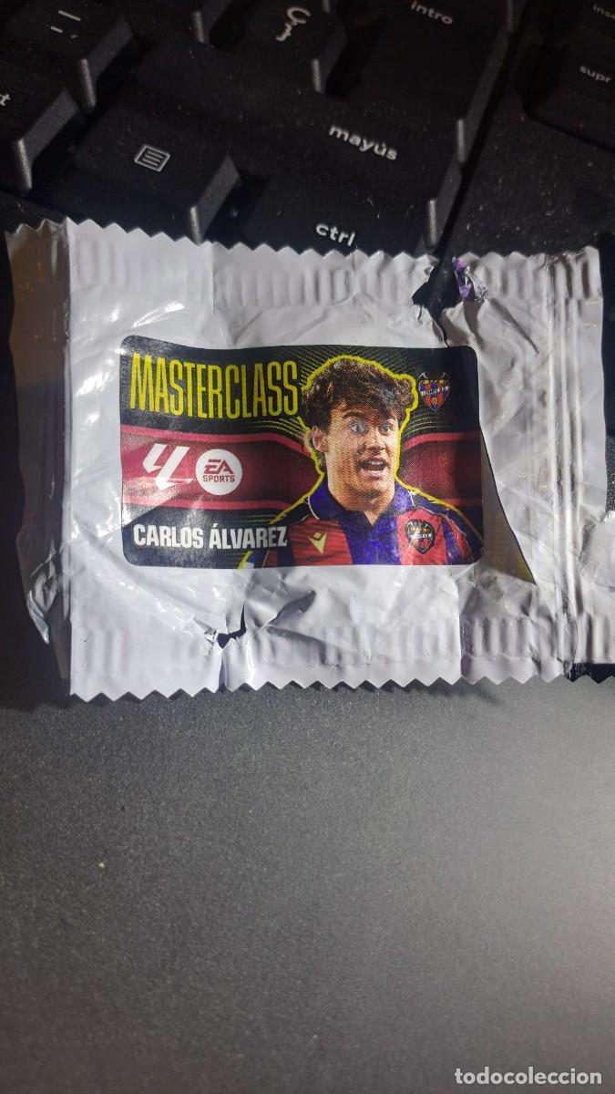 Coleccionismo cromos antiguos: CROMO CARLOS ALVAREZ MASTERCLASS LEVANTE CHICLE LIGA 2026 2027 26 27 ESTE PANINI NUNCA PEGADO