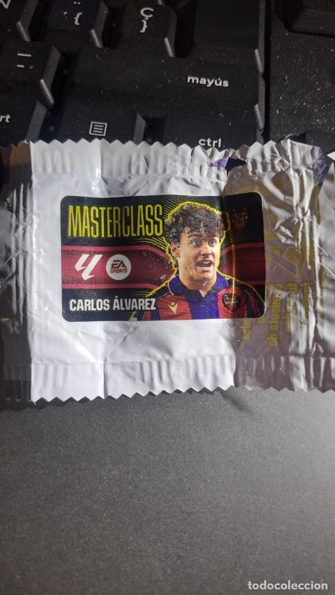 Coleccionismo cromos antiguos: CROMO CARLOS ALVAREZ MASTERCLASS LEVANTE CHICLE LIGA 2026 2027 26 27 ESTE PANINI NUNCA PEGADO