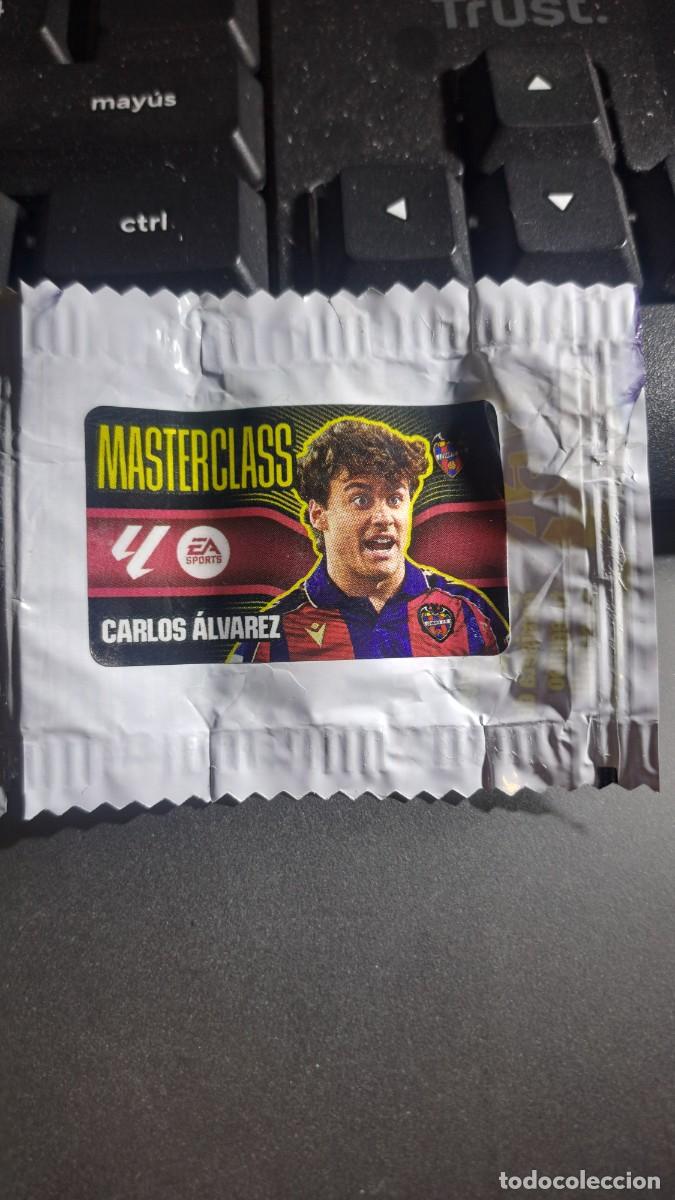 Coleccionismo cromos antiguos: CROMO CARLOS ALVAREZ MASTERCLASS LEVANTE CHICLE LIGA 2026 2027 26 27 ESTE PANINI NUNCA PEGADO
