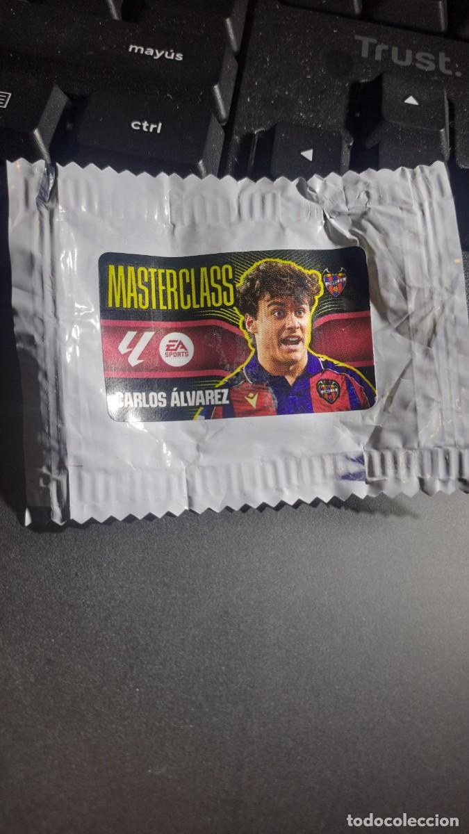 Coleccionismo cromos antiguos: CROMO CARLOS ALVAREZ MASTERCLASS LEVANTE CHICLE LIGA 2026 2027 26 27 ESTE PANINI NUNCA PEGADO