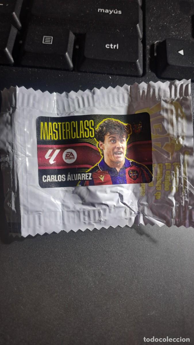 Coleccionismo cromos antiguos: CROMO CARLOS ALVAREZ MASTERCLASS LEVANTE CHICLE LIGA 2026 2027 26 27 ESTE PANINI NUNCA PEGADO