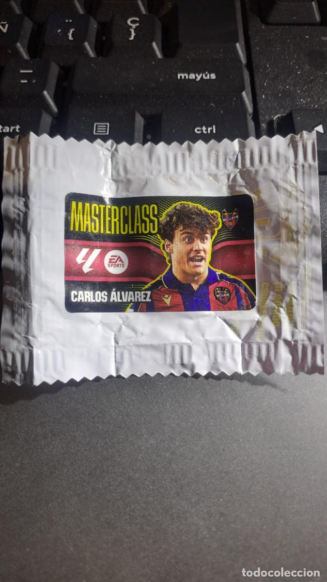 Coleccionismo cromos antiguos: CROMO CARLOS ALVAREZ MASTERCLASS LEVANTE CHICLE LIGA 2026 2027 26 27 ESTE PANINI NUNCA PEGADO