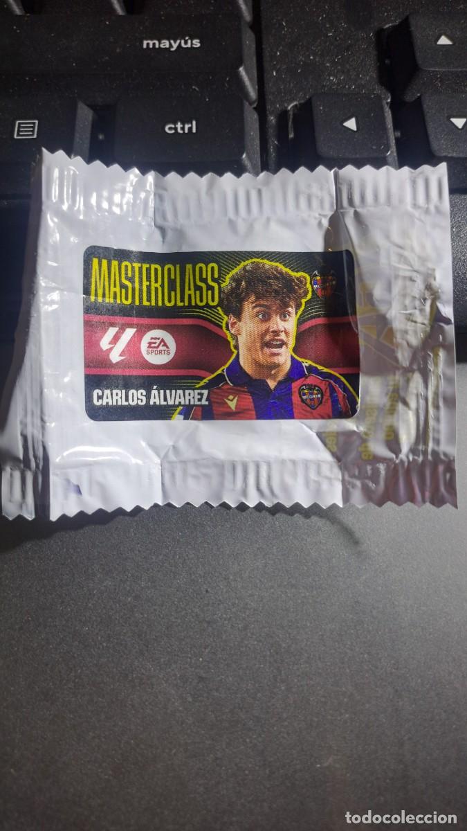 Coleccionismo cromos antiguos: CROMO CARLOS ALVAREZ MASTERCLASS LEVANTE CHICLE LIGA 2026 2027 26 27 ESTE PANINI NUNCA PEGADO