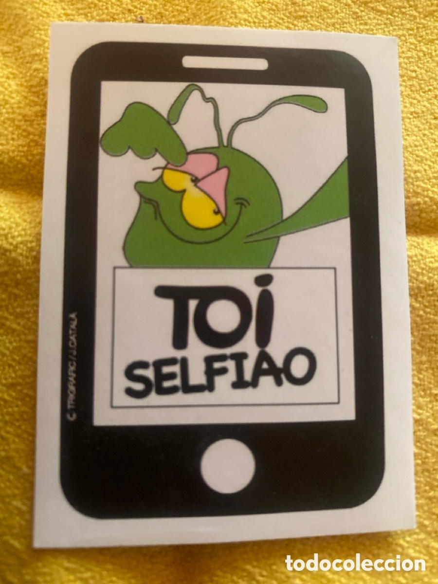 Coleccionismo cromos antiguos: Cromo coleccion Toi Selfiao