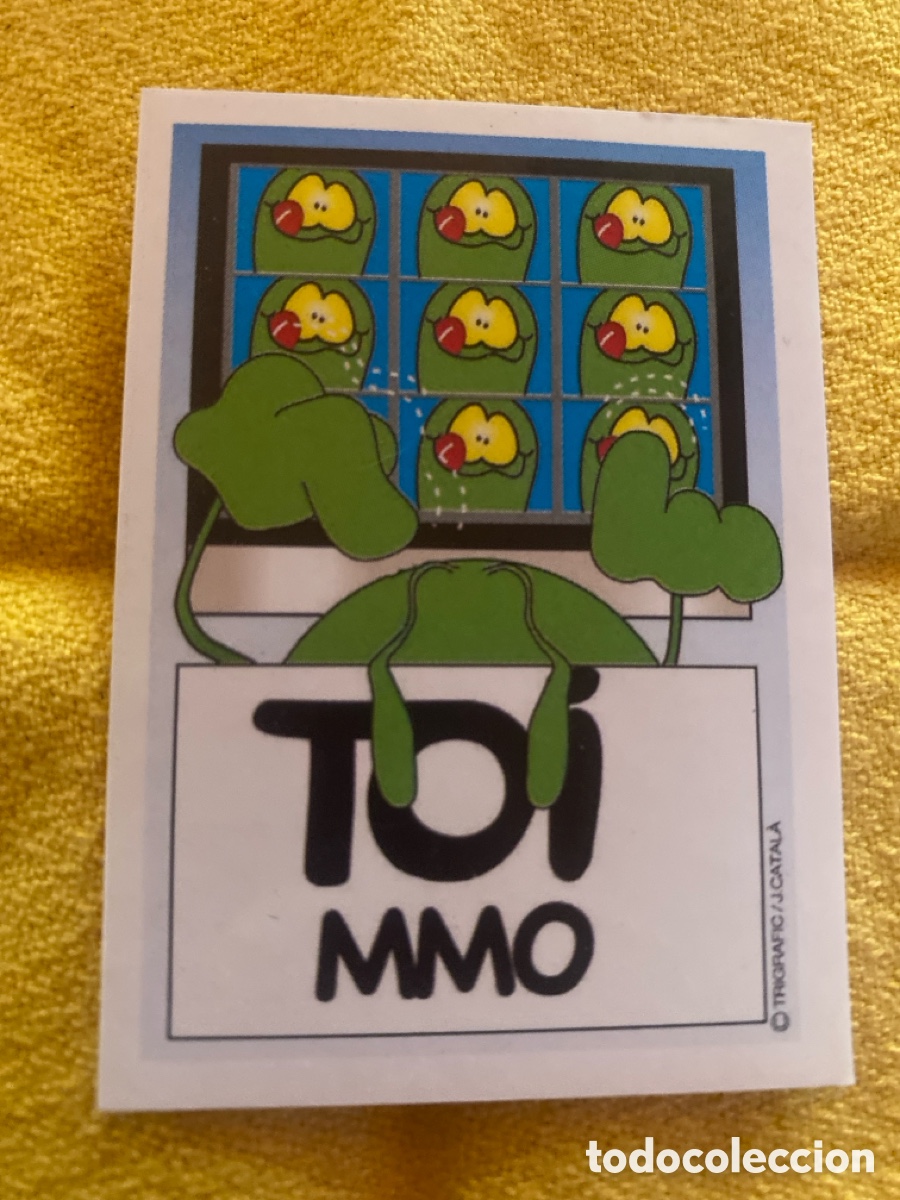 Coleccionismo cromos antiguos: Cromo coleccion Toi MMO