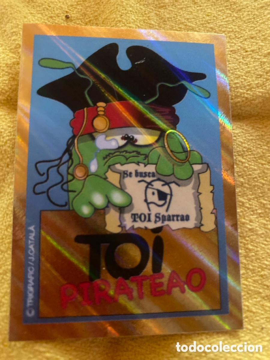 Coleccionismo cromos antiguos: Cromo coleccion Toi Pirateado