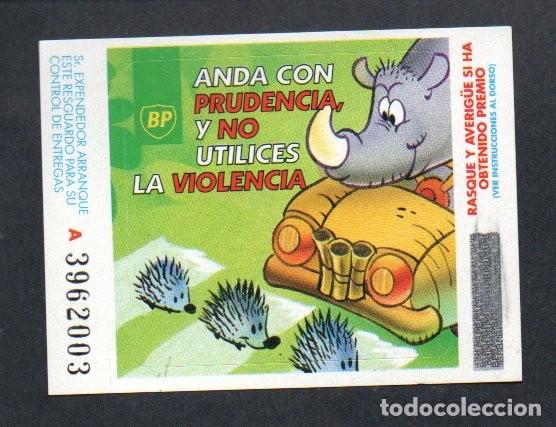 Coleccionismo cromos antiguos: CROMO, GASOLINERAS BP - RASCA Y GANA.