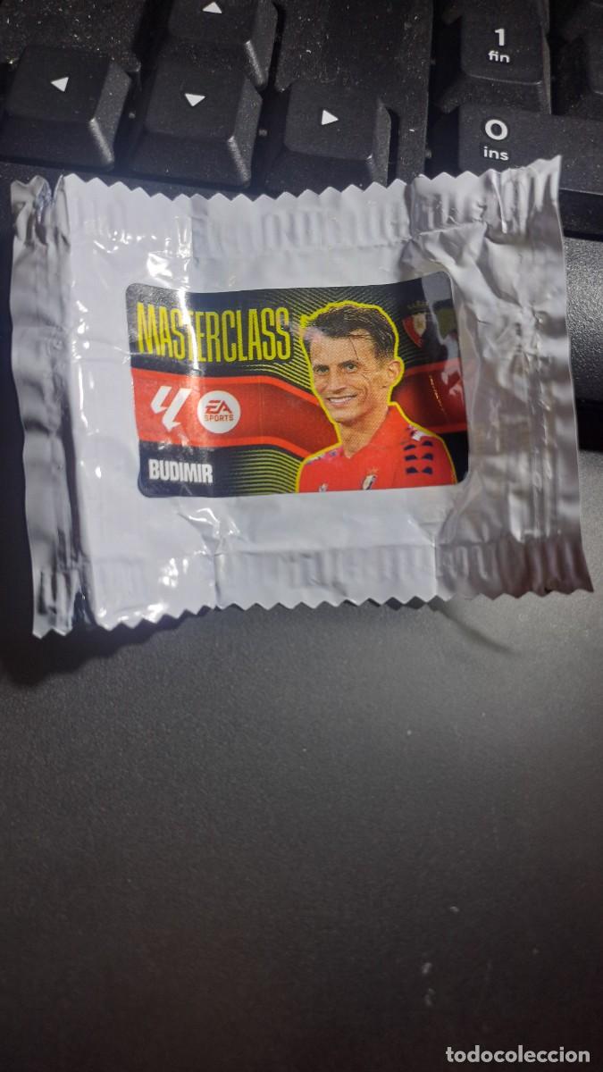 Coleccionismo cromos antiguos: CROMO BUDIMIR MASTERCLASS OSASUNA CHICLE LIGA 2026 2027 26 27 ESTE PANINI NUNCA PEGADO