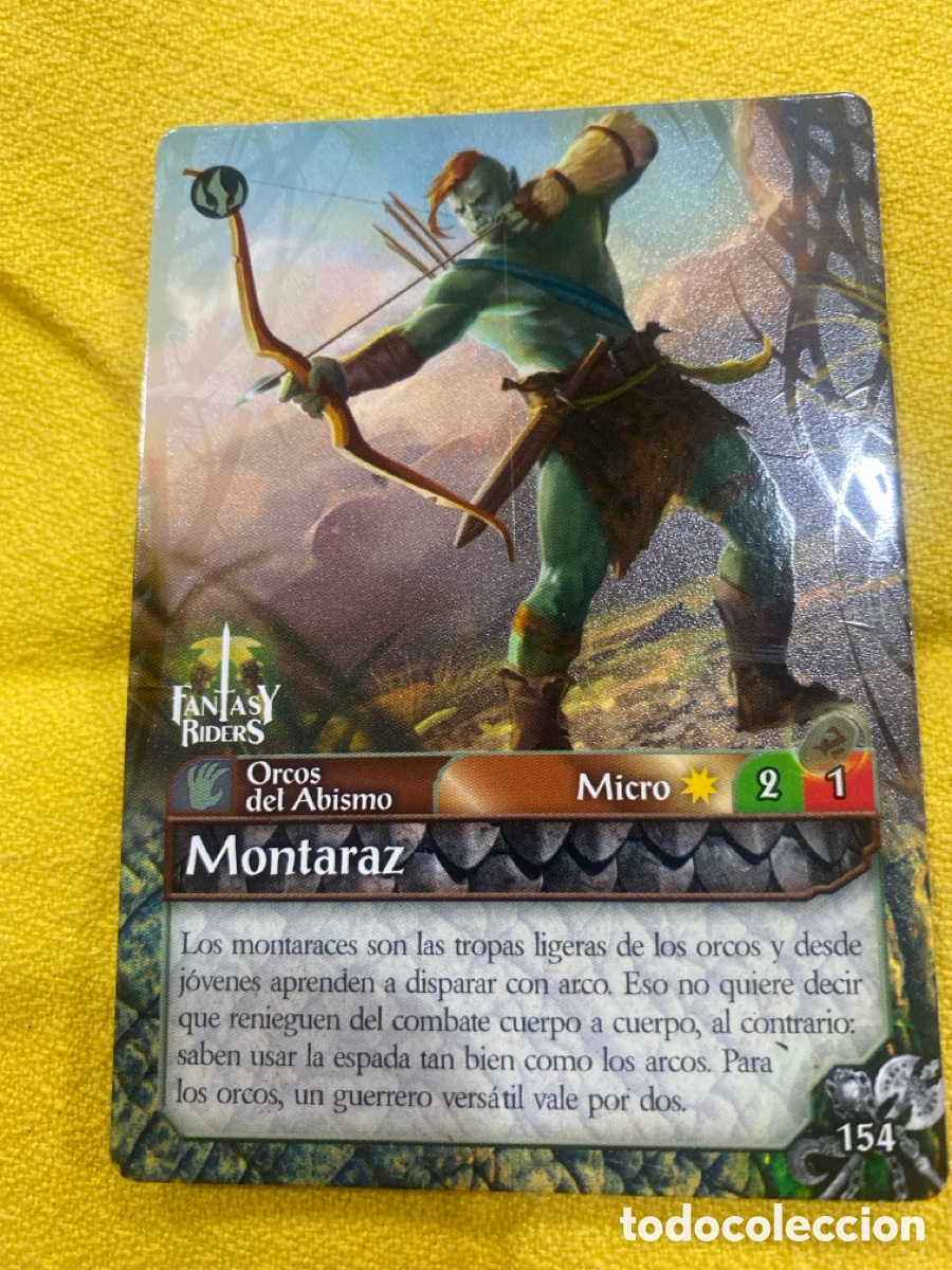 Coleccionismo cromos antiguos: Cromo Montaraz Fantasy Riders