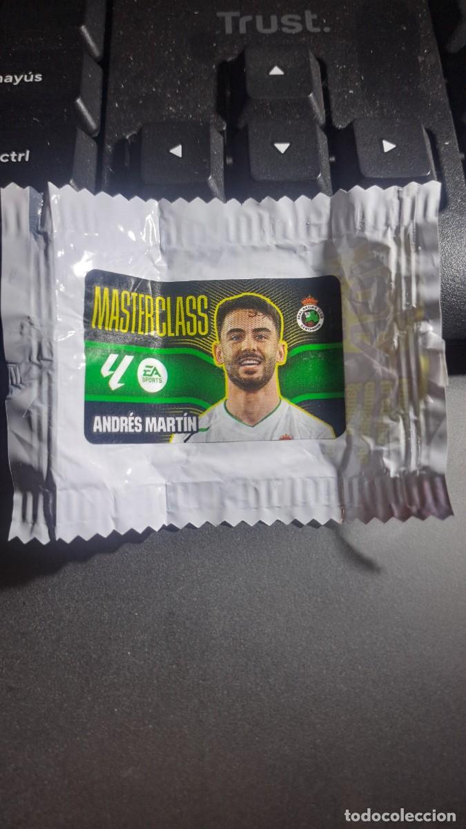 Coleccionismo cromos antiguos: CROMO ANDRES MARTIN MASTERCLASS RACING DE SANTANDER CHICLE LIGA 2026 2027 26 27 ESTE PANINI NUNCA PE
