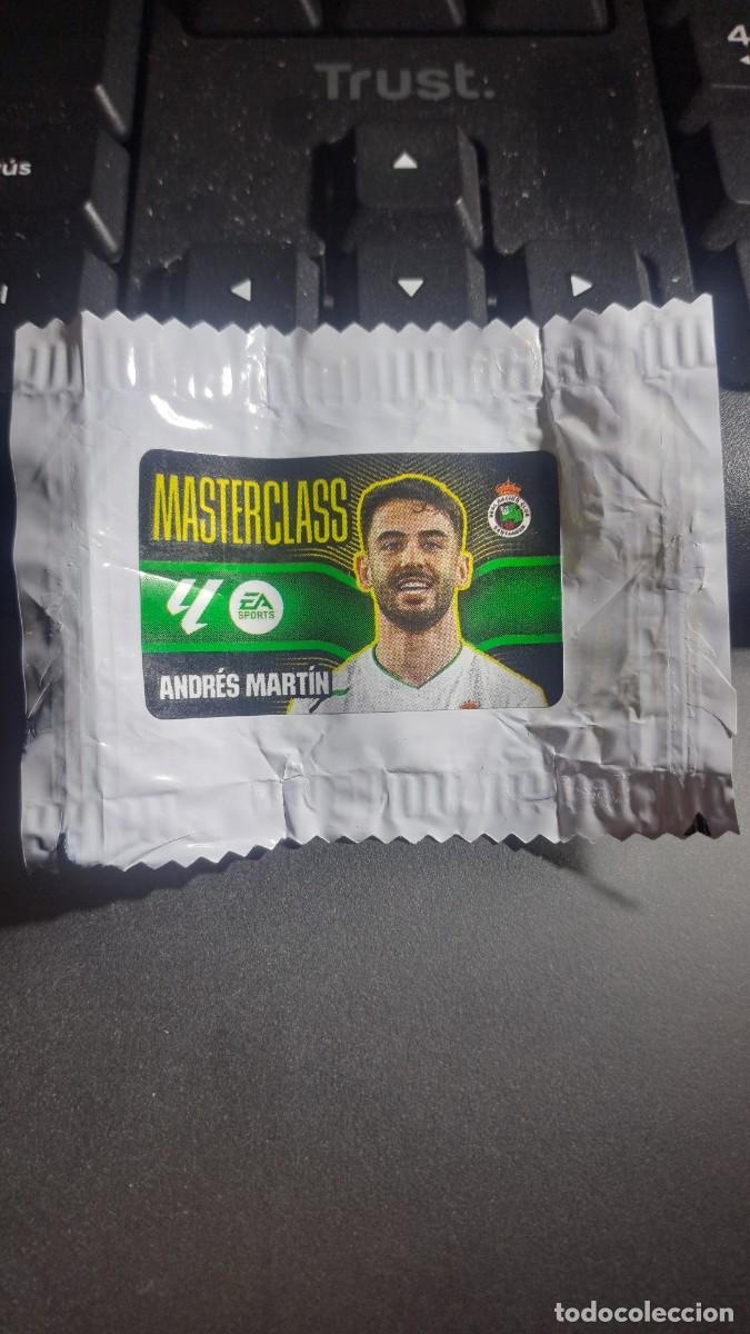 Coleccionismo cromos antiguos: CROMO ANDRES MARTIN MASTERCLASS RACING DE SANTANDER CHICLE LIGA 2026 2027 26 27 ESTE PANINI NUNCA PE