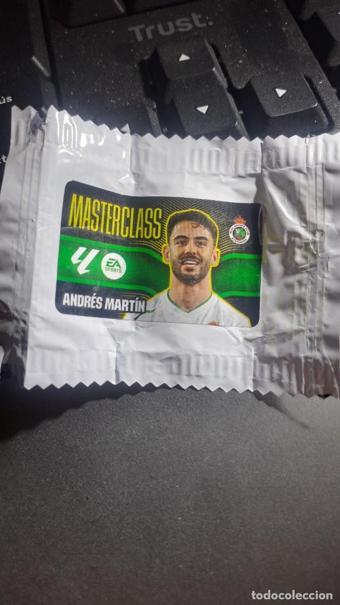 Coleccionismo cromos antiguos: CROMO ANDRES MARTIN MASTERCLASS RACING DE SANTANDER CHICLE LIGA 2026 2027 26 27 ESTE PANINI NUNCA PE